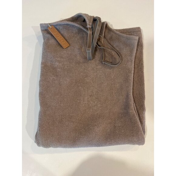 Taupe Skims Terry Cloth Slip Dress With Adjustable Straps - Picture 10 of 11